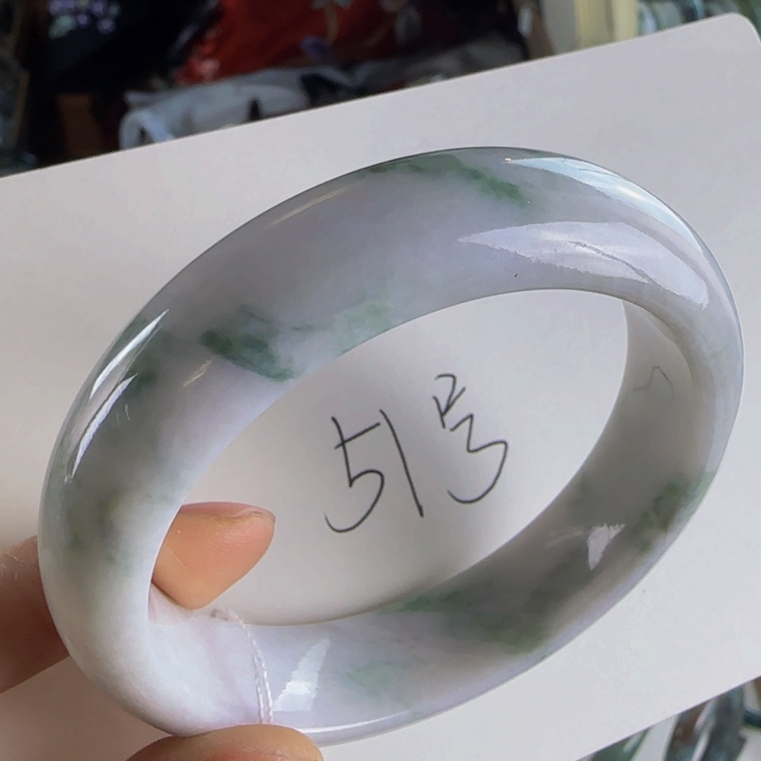 翡翠手镯未镶嵌老坑56