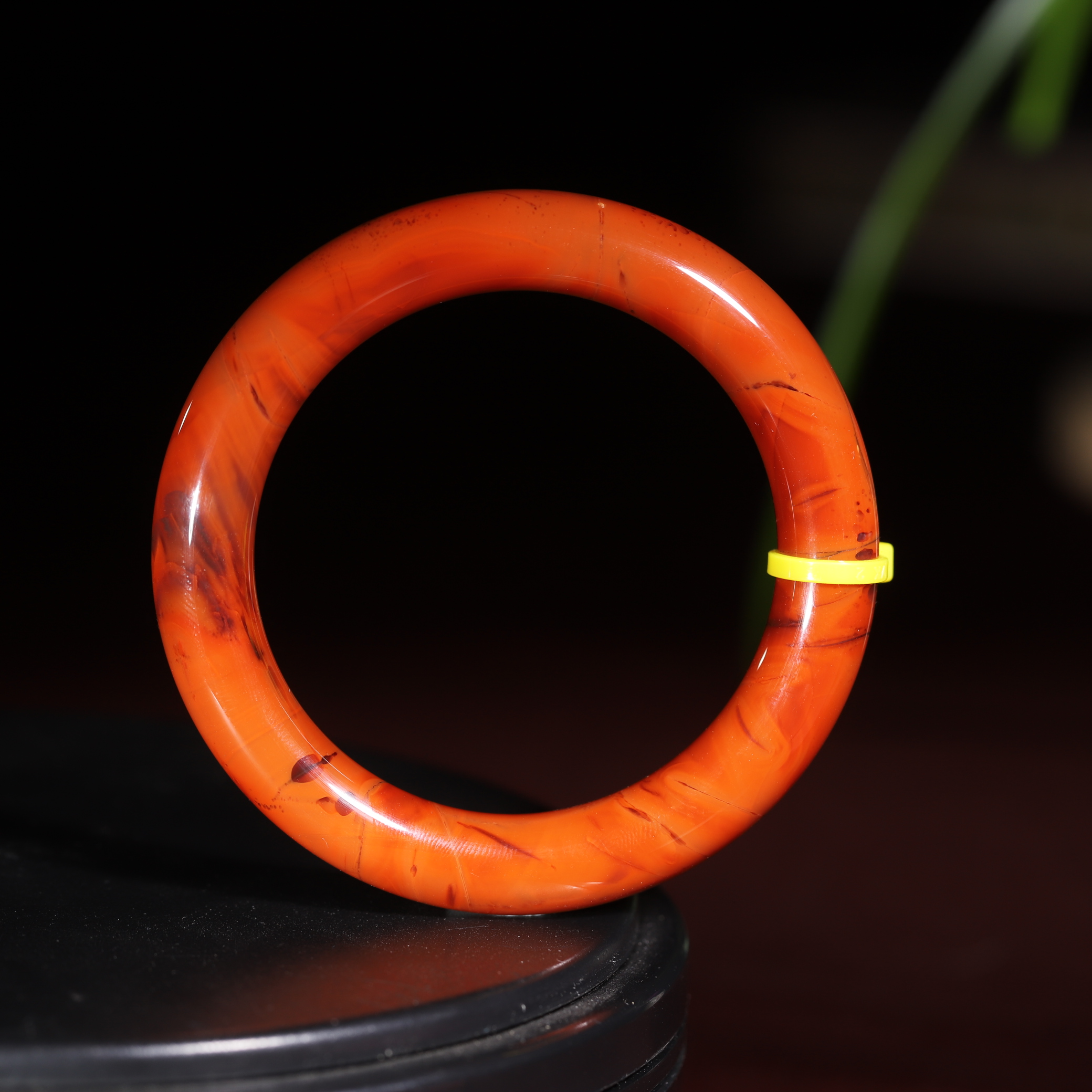 【小娟珠宝】精品瓦西满肉南红55mm手镯 hyy0524003