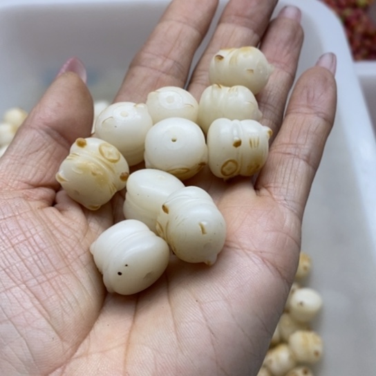 吊坠白玉菩提微瑕17炭烤猫5卡灯牌宠5