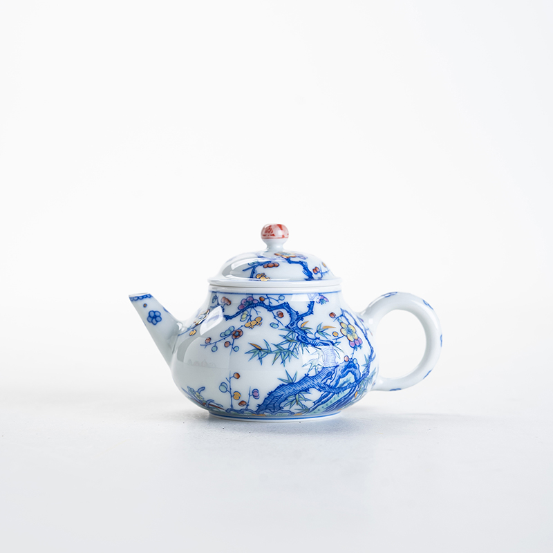 【可倚粉丝专属】十二花神·12月梅花潘壶