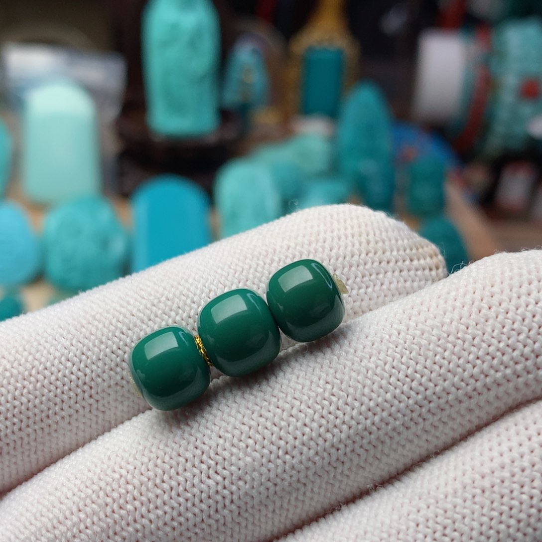 绿松石珠宝奇石未镶嵌