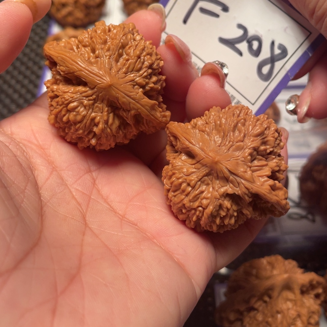 文玩核桃把件208号满天星43