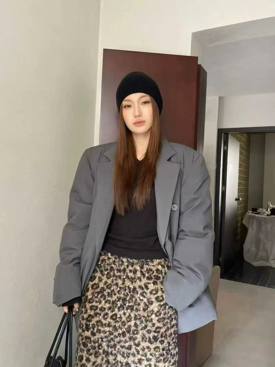 6486款加厚西装外套