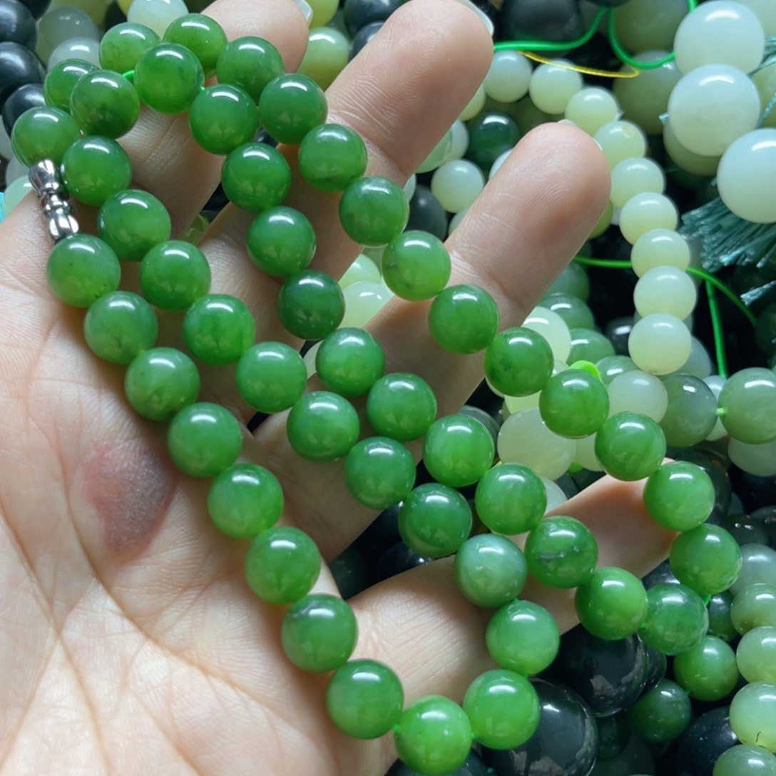 和田玉手链未镶嵌