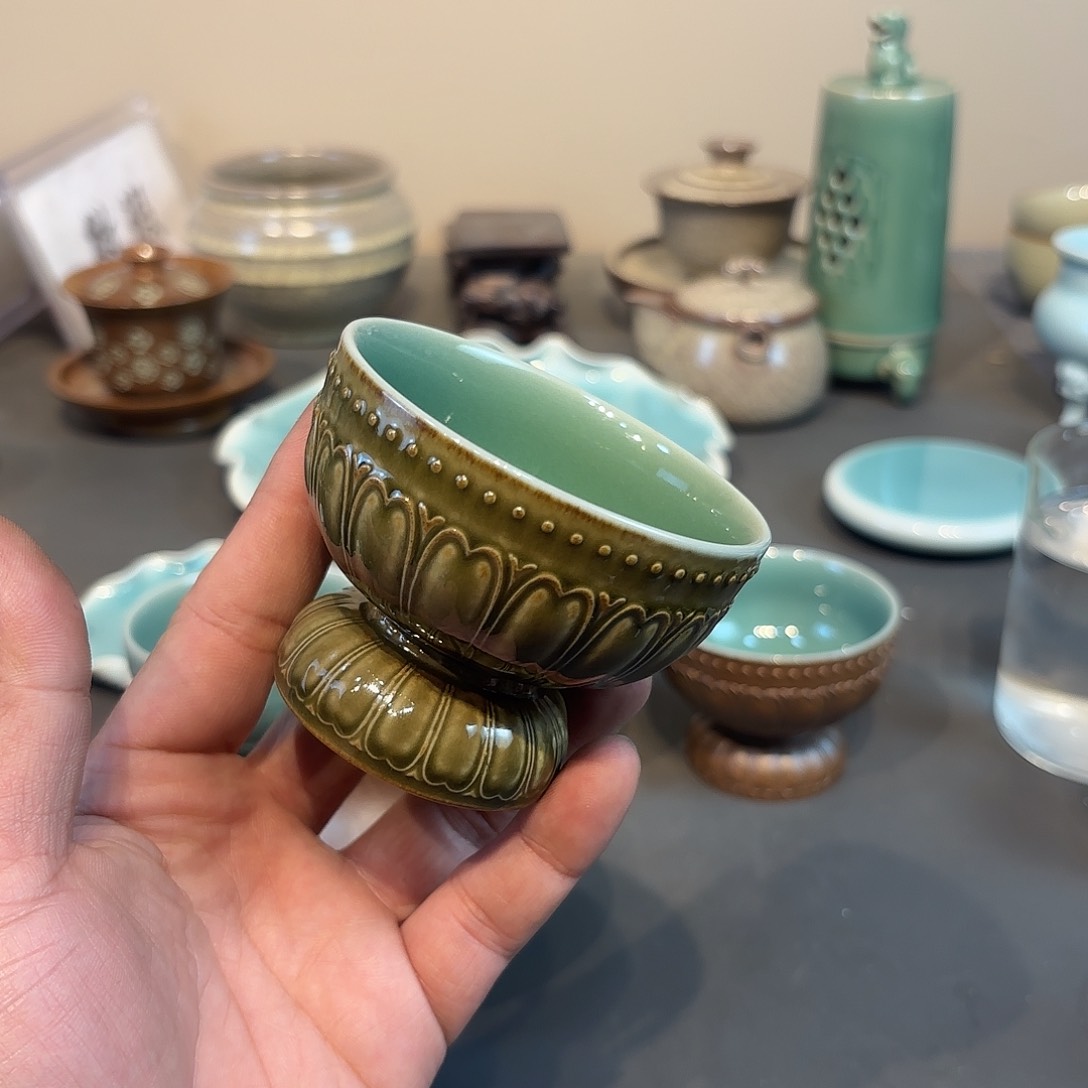 瓷片龙泉青瓷福利青瓷