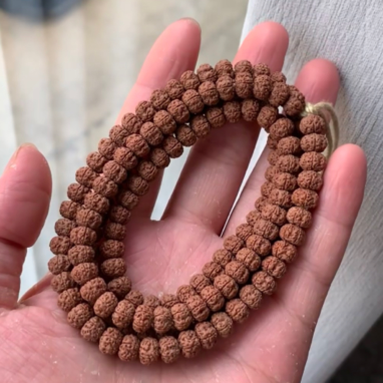 5s飞碟平细紫红皮108长串