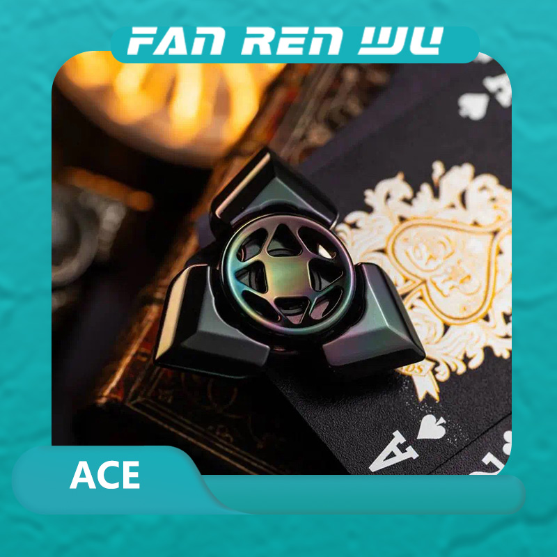 【FAN.R.W】VSEDC工作室ACE三页攻速手感指尖陀螺潮玩解压EDC玩具