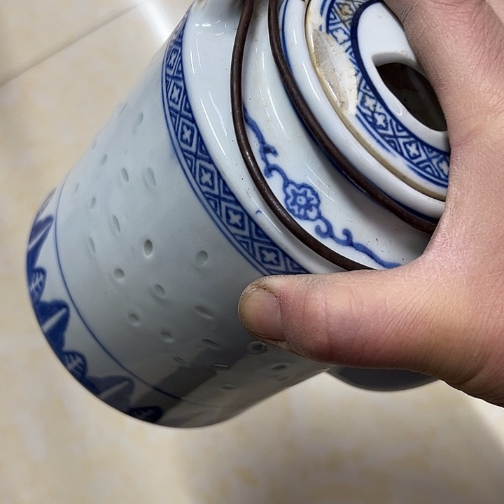 茶***生陶其他盖子坏玲珑壶