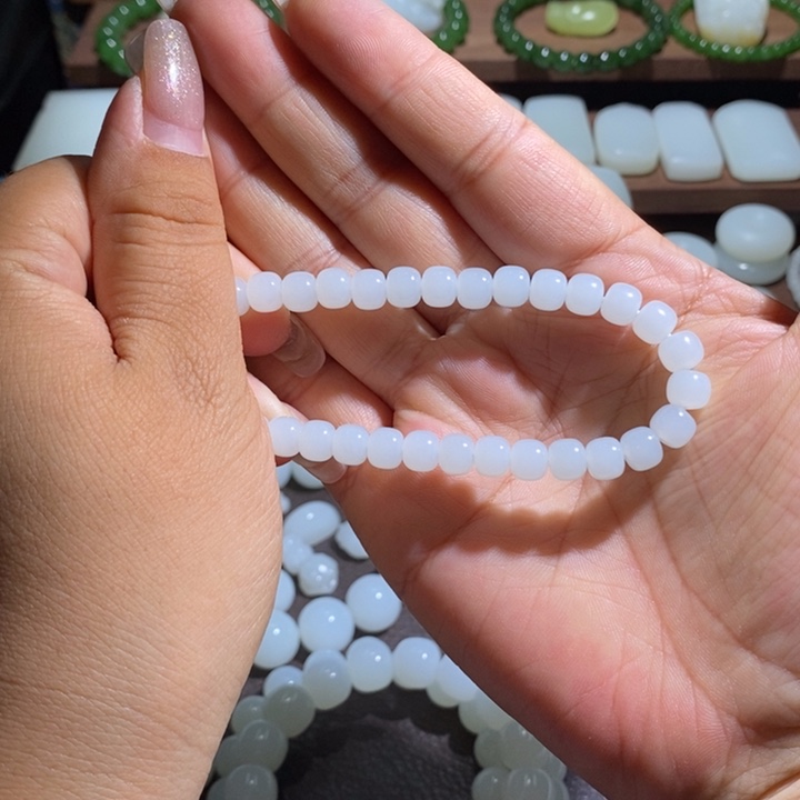 手链未镶嵌和田玉柚*子