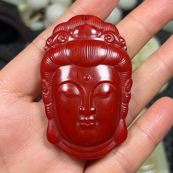 舒***朗吊坠白玉菩提精选商品一物一图