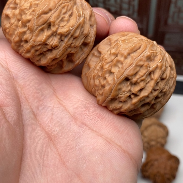 文玩核桃吊坠40磨盘