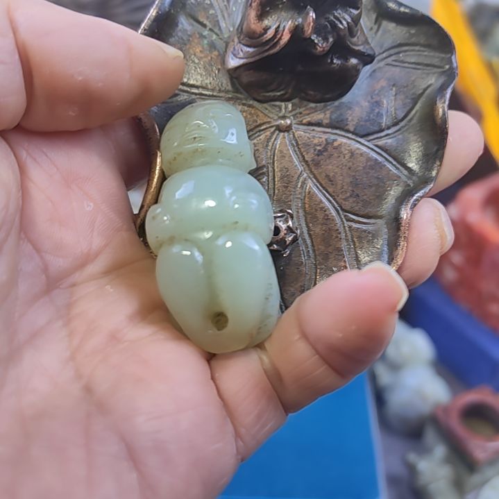 摆件田**型铜器杂件摆件茶宠