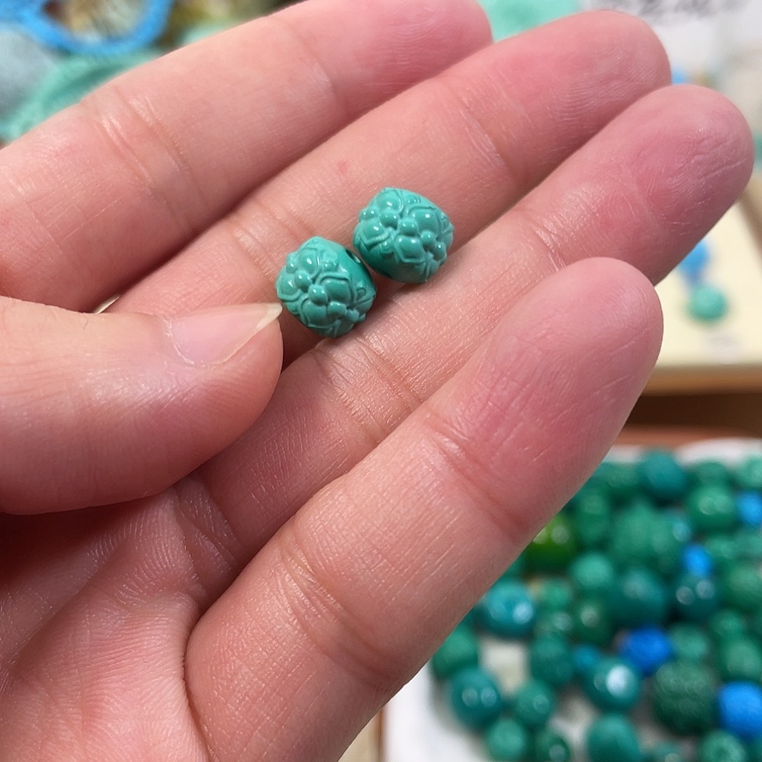 手工雕刻配饰配珠尺寸9