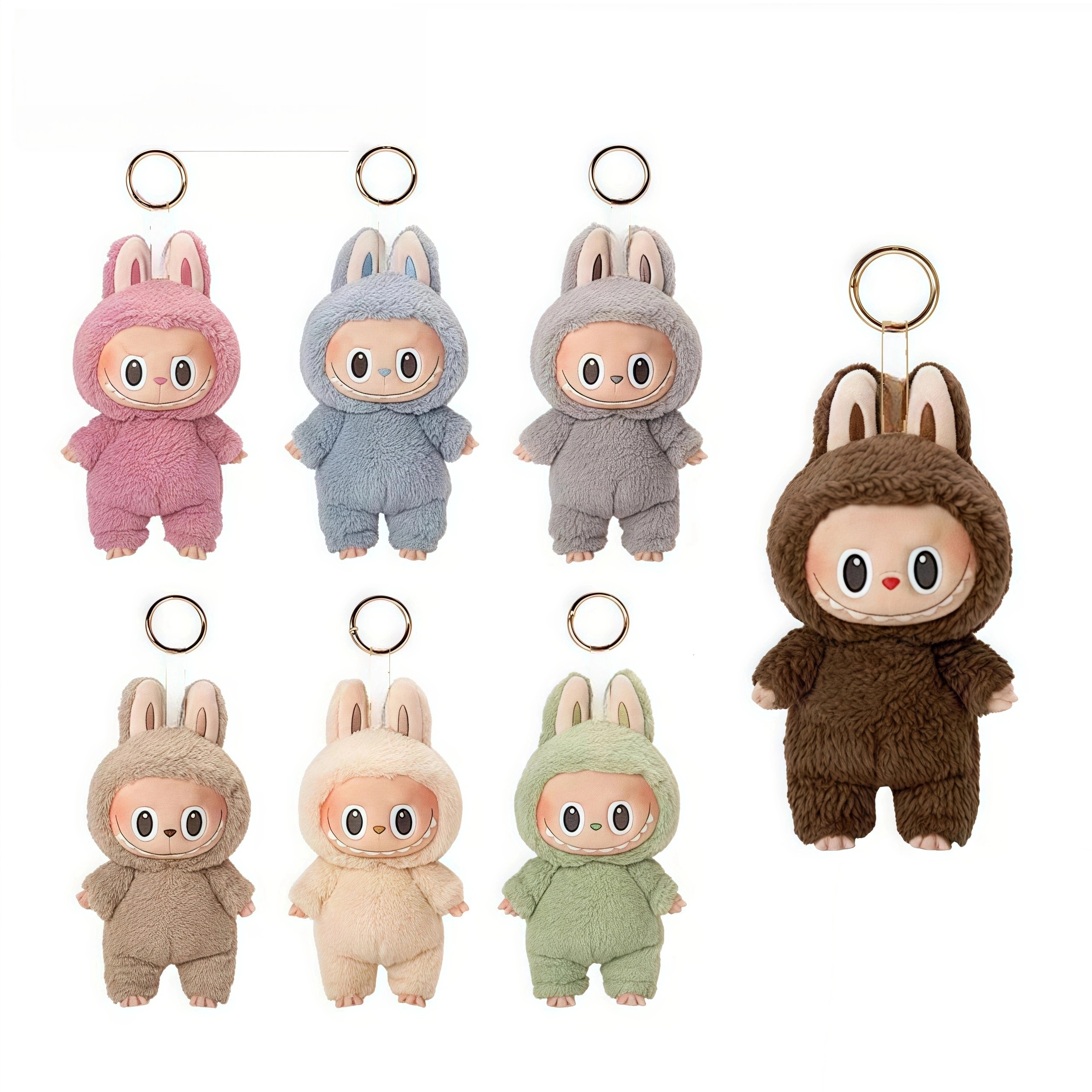 一代搪胶精品潮玩系列毛绒玩具精美外包装