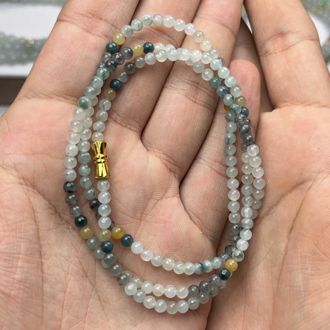 金***鑫翡翠未镶嵌颈饰123