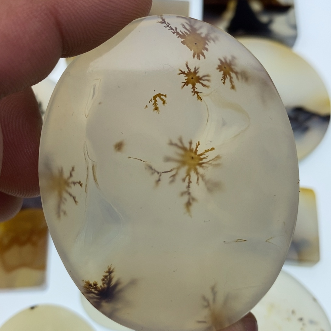 玛瑙/玉髓牌子足银镀金镶嵌