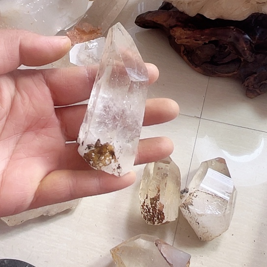 天然水晶原石未镶嵌水晶s