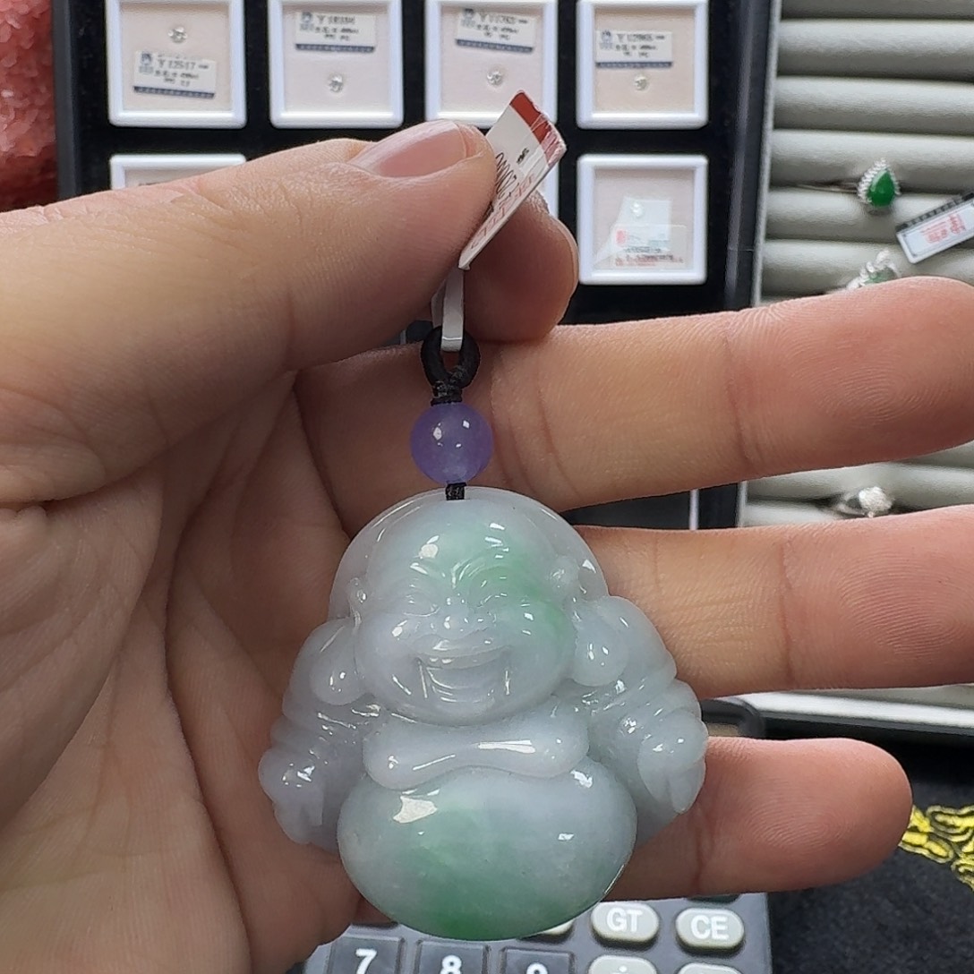 翡翠未镶嵌颈饰翡翠吊坠