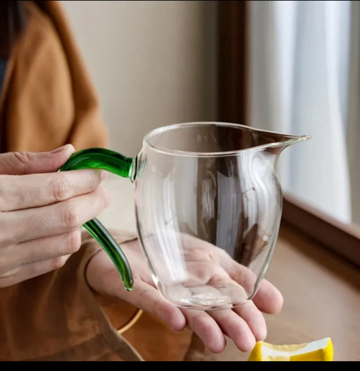 【加厚】高硼硅玻璃透明耐热公道杯茶海分茶器公杯350ml 