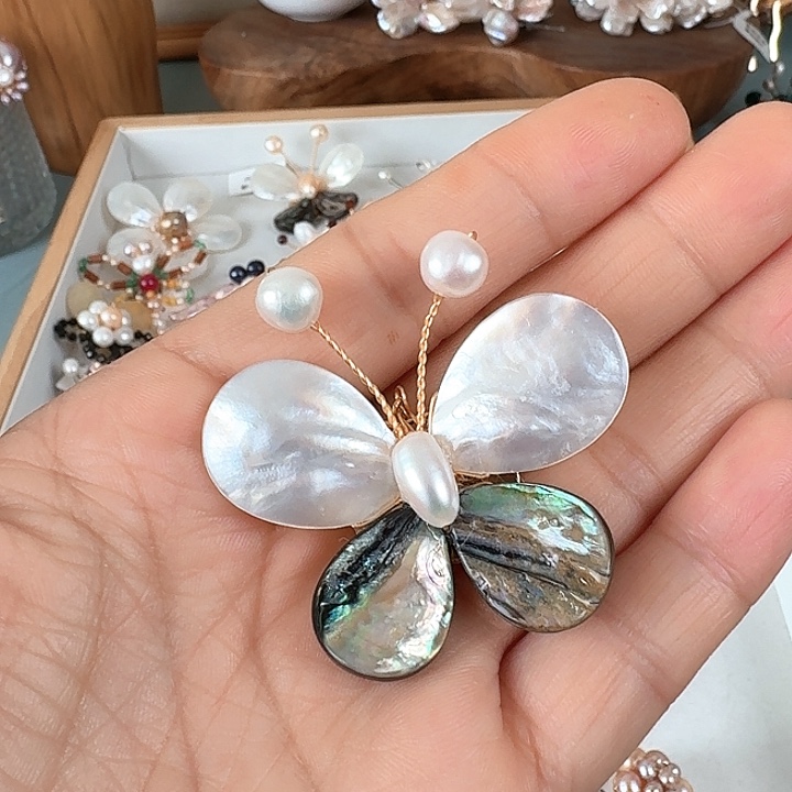 未镶嵌淡水珍珠胸针