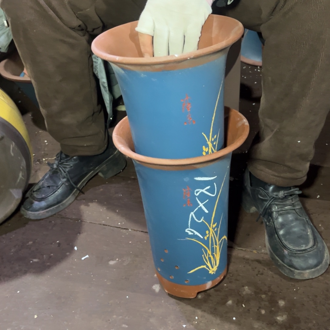 紫泥花盆紫砂花盆161