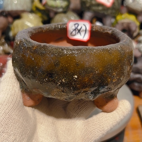 粗陶花盆手工花盆制作就这样