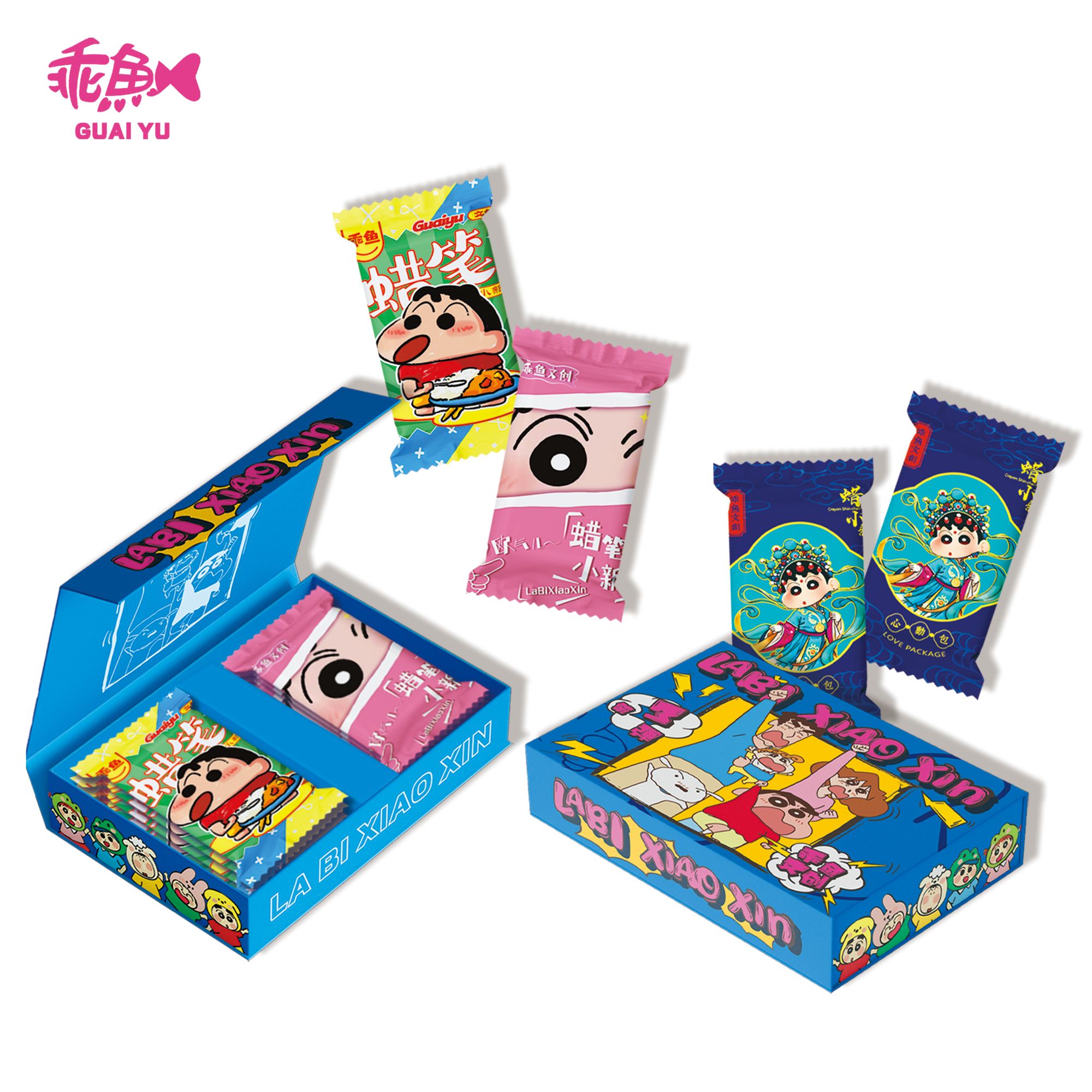 【薯·吃吃】乖鱼文创 蜡笔小新 第三弹 收藏卡牌盲盒（默认代拆）S