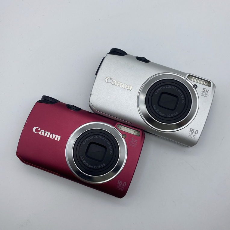 95新 Canon/佳能 A3300 IS 1600w像素5x变焦 性价比高冷白皮ccd