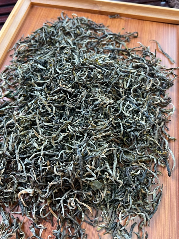 高山云雾绿茶大叶种散茶清香回甘茶气足