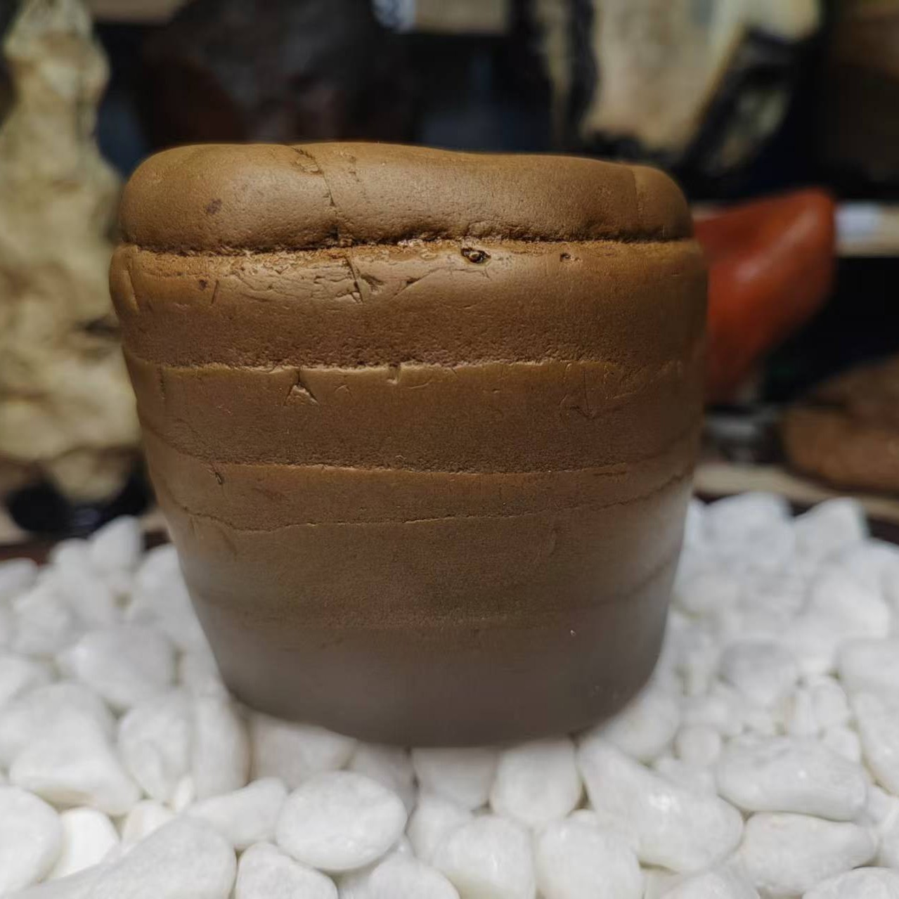广西红河水大湾石摆件把件，天然造型