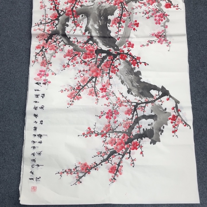 国画绘画手绘作品