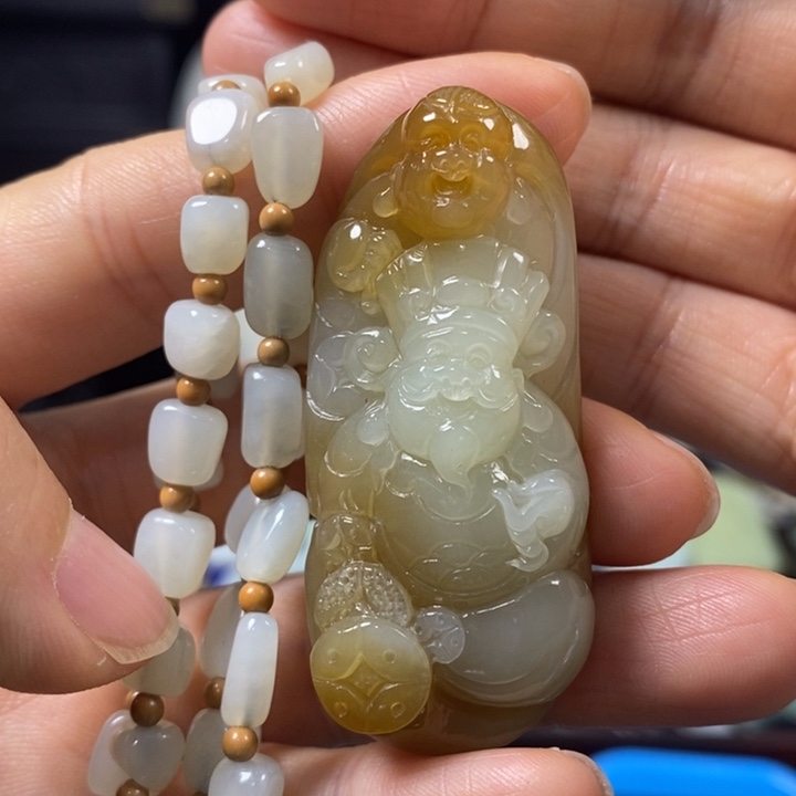 和田玉挂件未镶嵌用****8