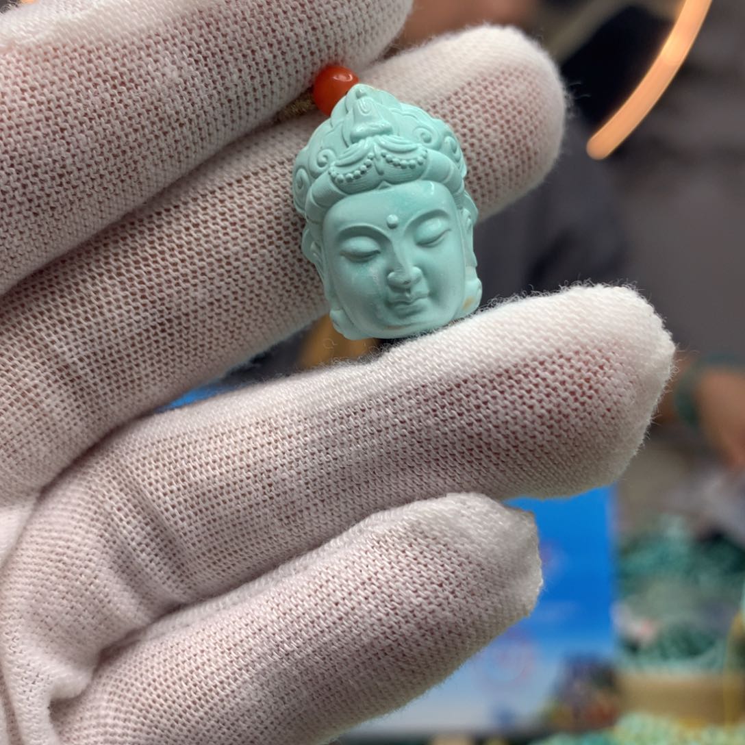 绿松石挂件未镶嵌