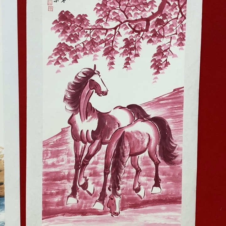 日新画作欣赏作品