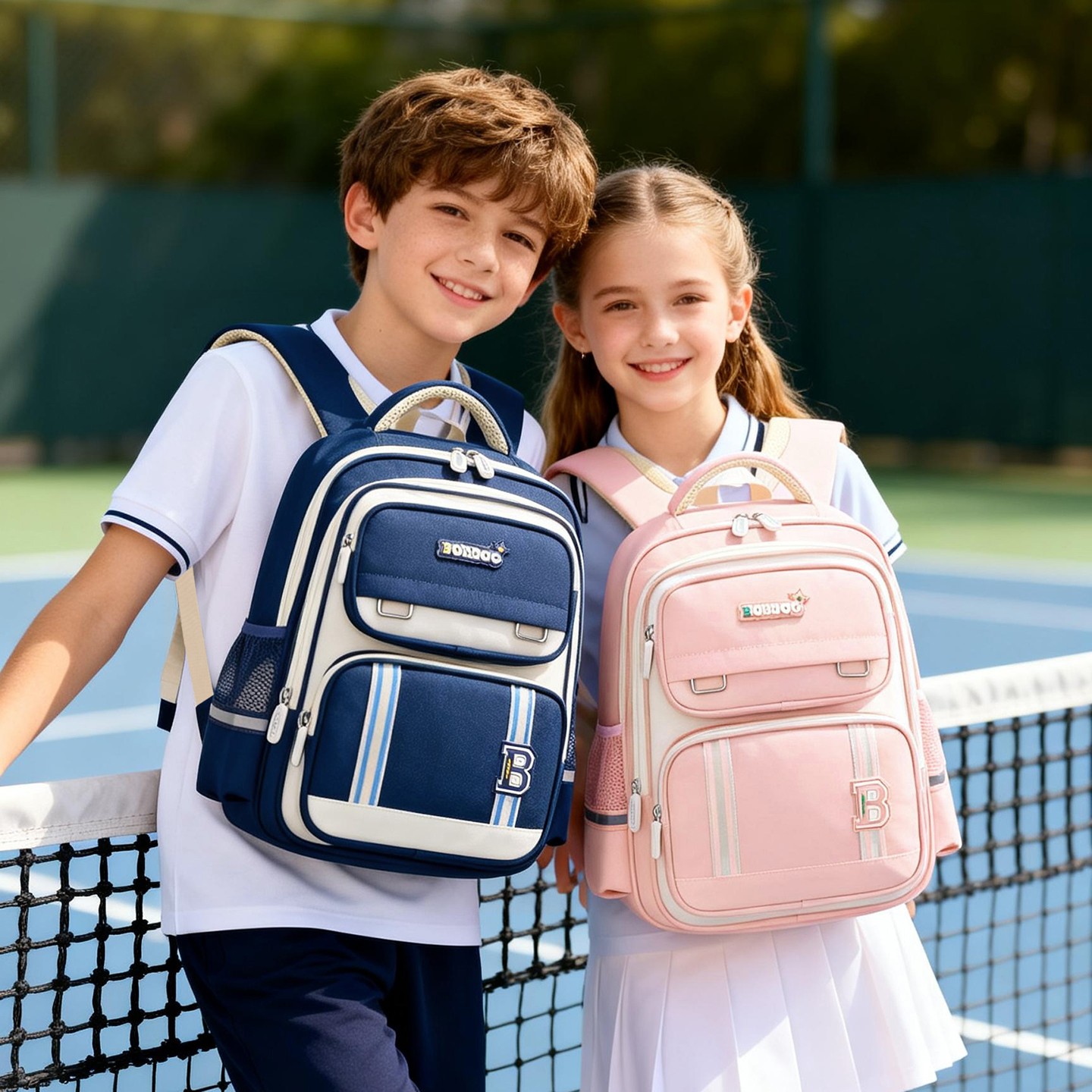 巴布豆书包小学生1-3年级6年级 儿童背包双肩背包护脊减负男女童