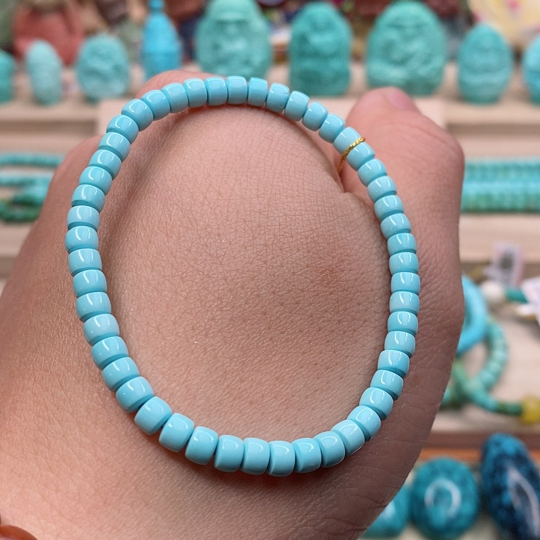 绿松石珠宝奇石未镶嵌