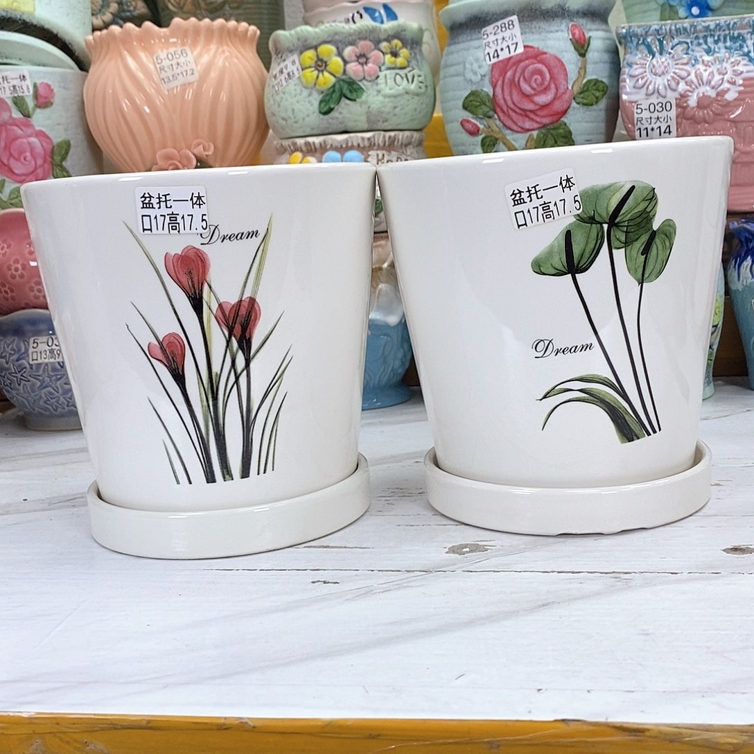 陶瓷@陶瓷花盆@@583827296