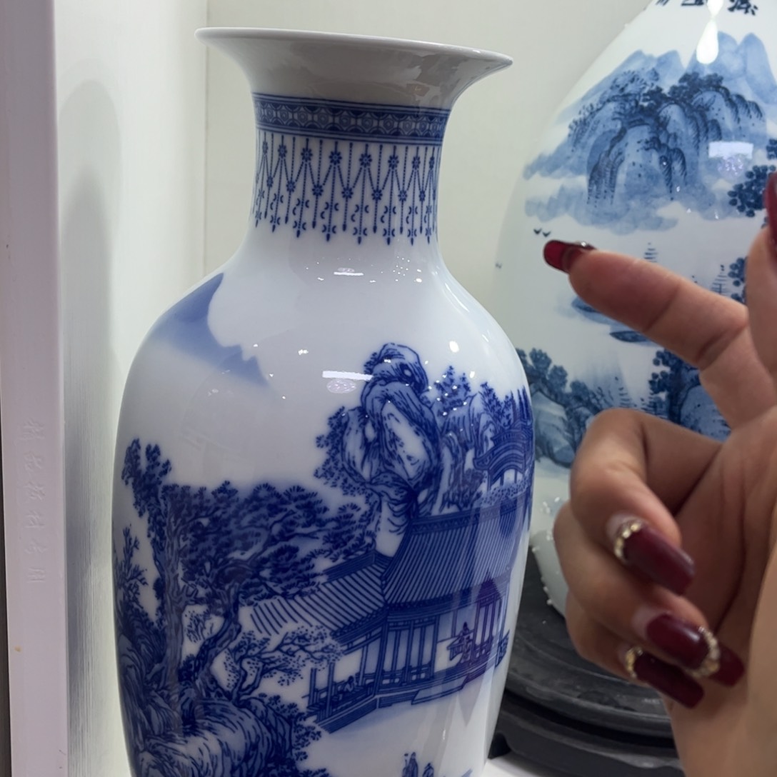 景德镇陶瓷花瓶摆件