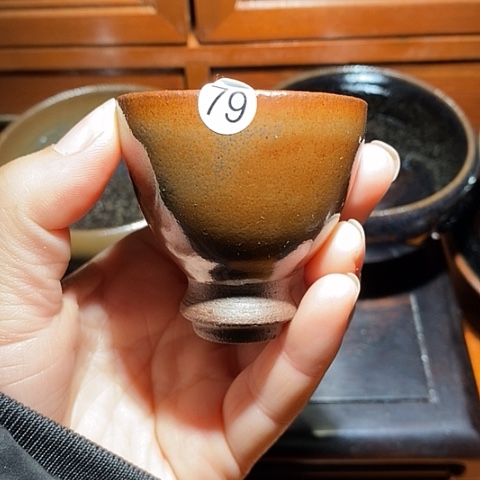 茶盏柴烧手工漱口盏