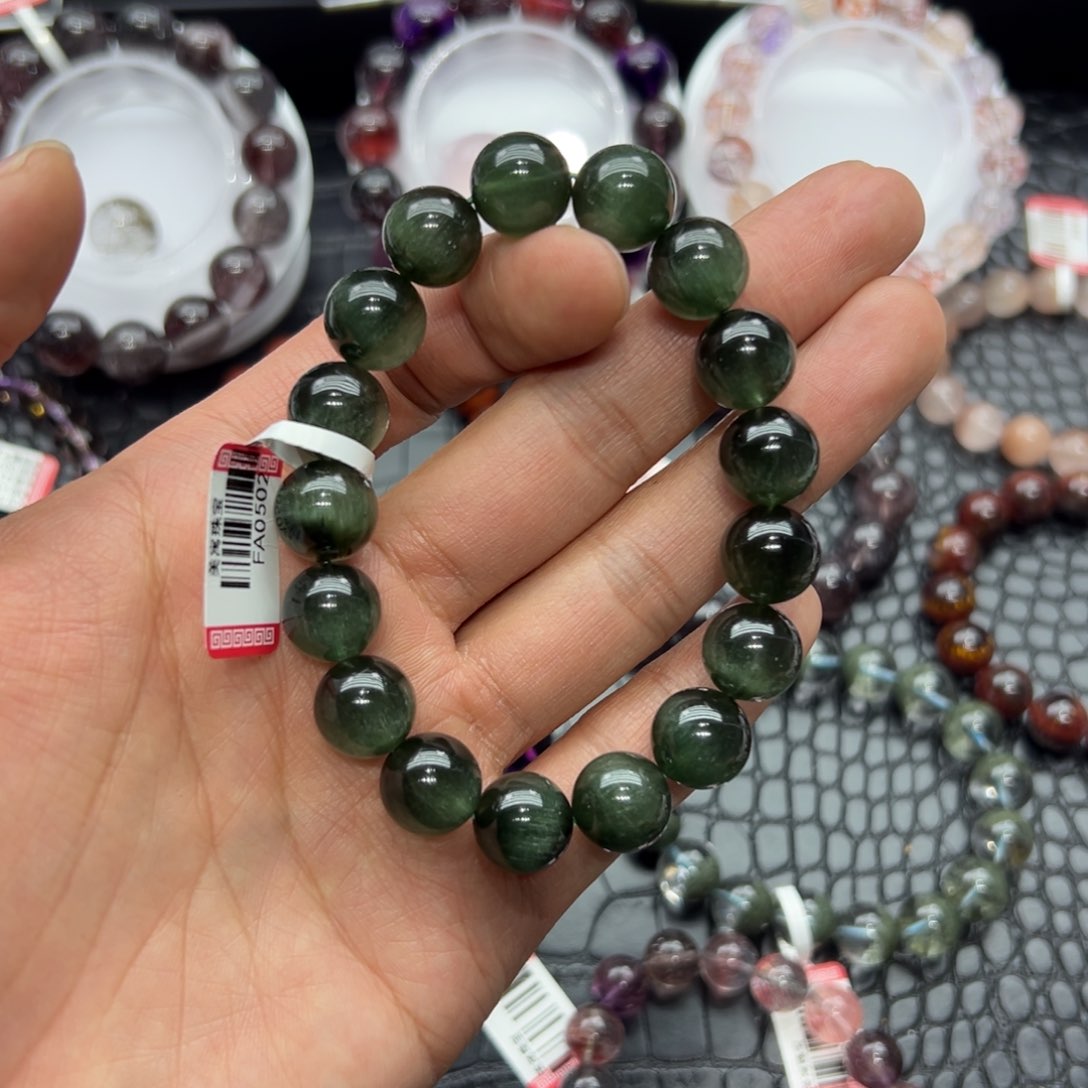 水晶手链未镶嵌七*好看