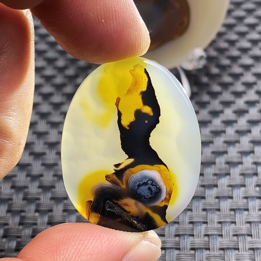 玛瑙/玉髓未镶嵌吊坠(不含链)67