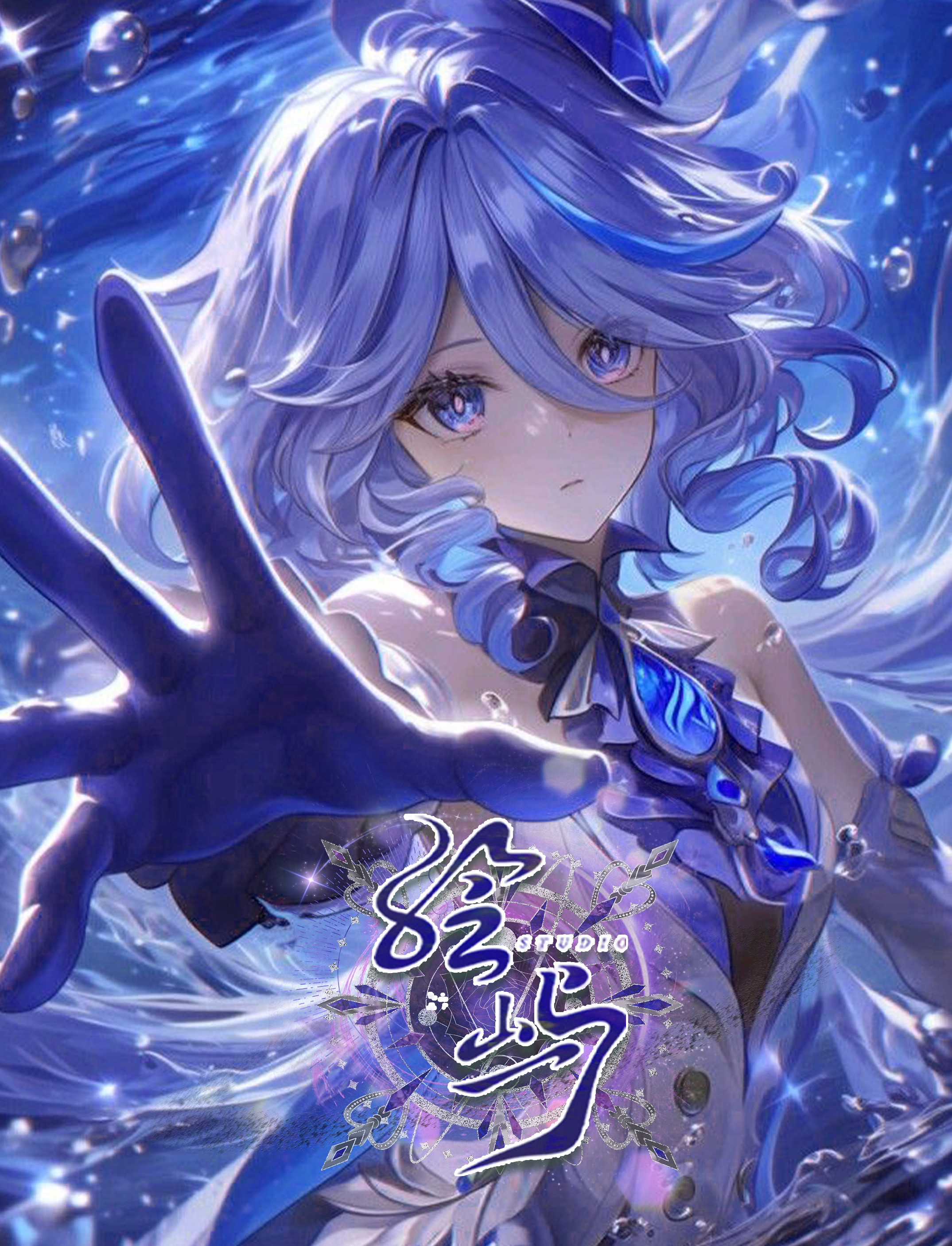 绘屿文创【花屿】 原神崩铁联动手绘卡第三弹~盲盒收藏卡牌 