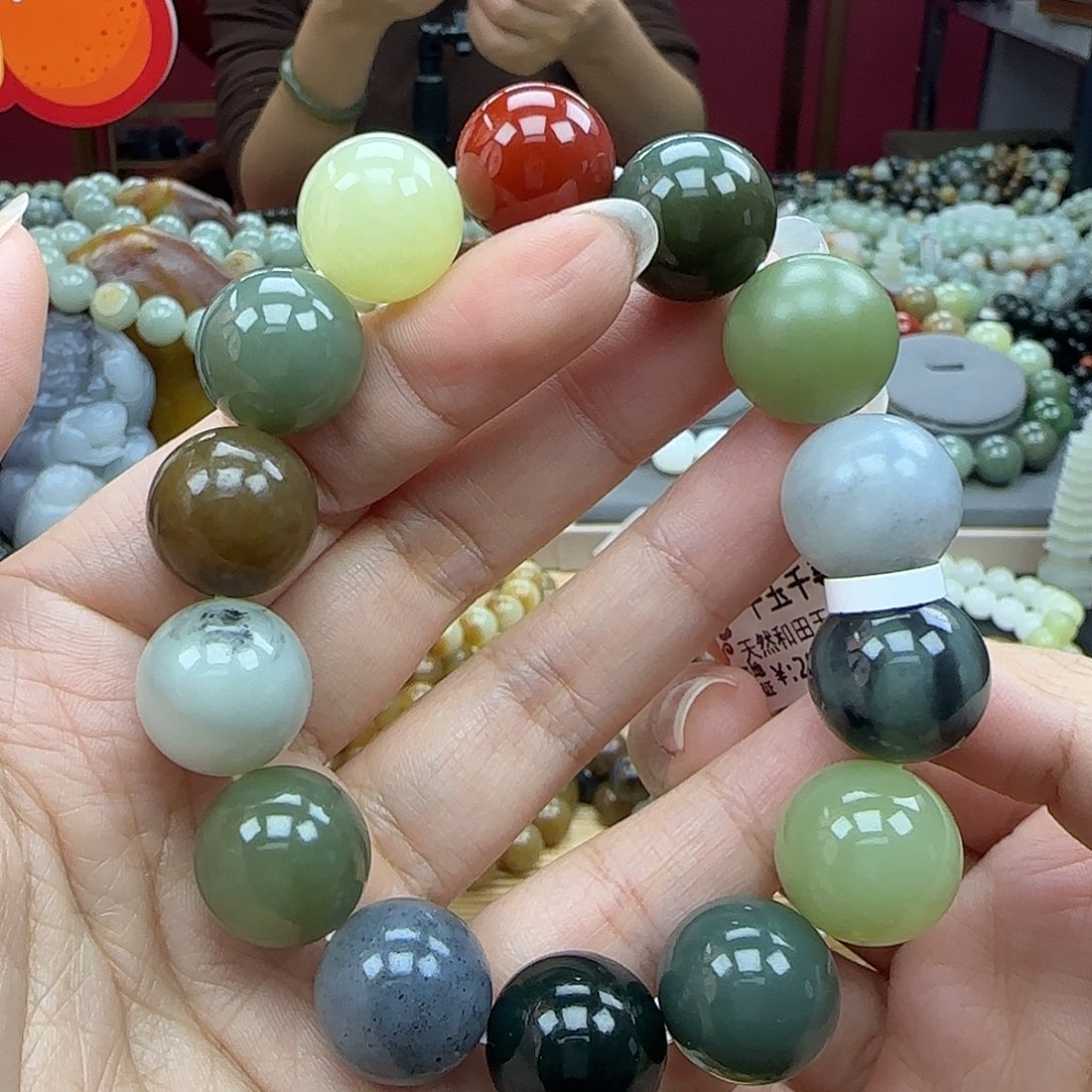 和田玉手链未镶嵌