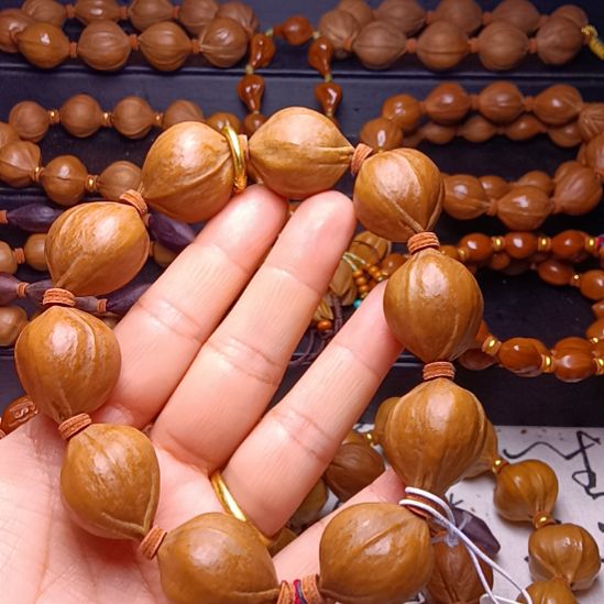 高***寒橄榄核手串/手链橄榄核手串铁核蒜头老料2.1*2.5