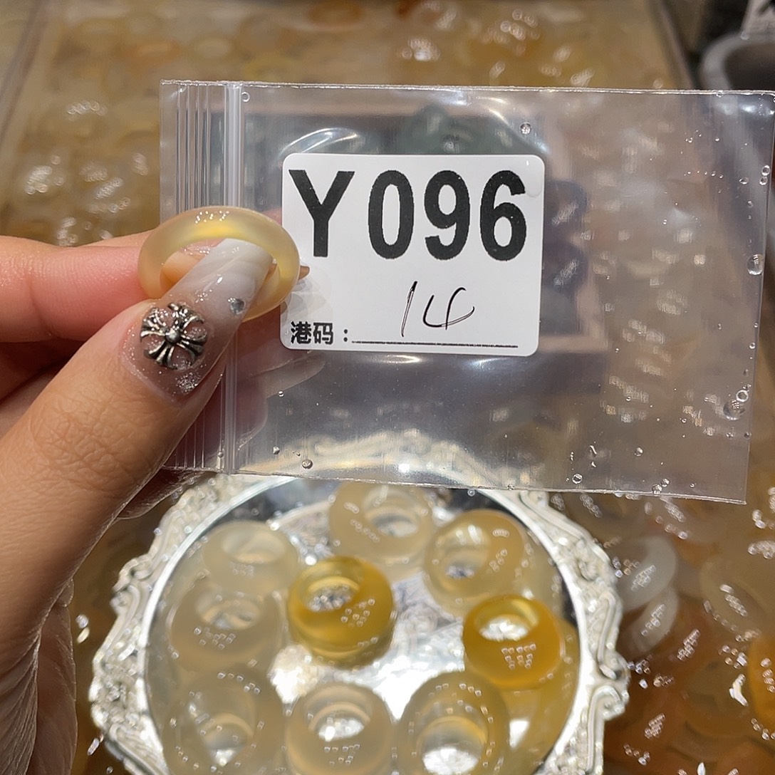 玛瑙/玉髓未镶嵌戒指096