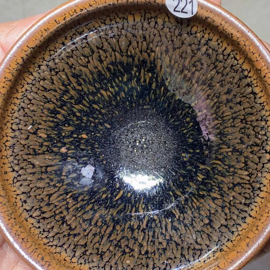茶盏龙窑柴烧开窑221