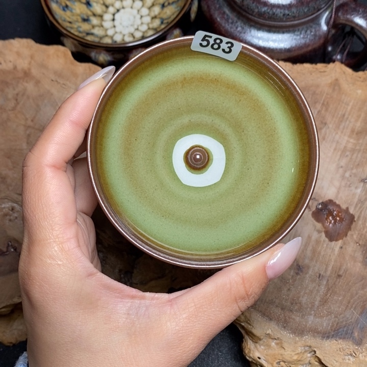 茶盏建窑建盏主人杯583