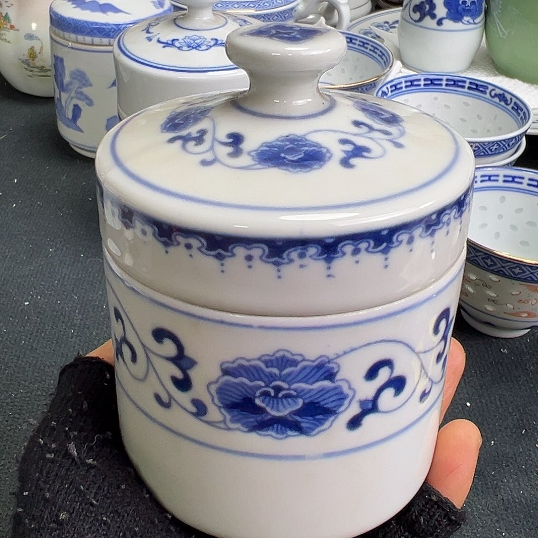 摆件景德镇陶瓷青花摆件