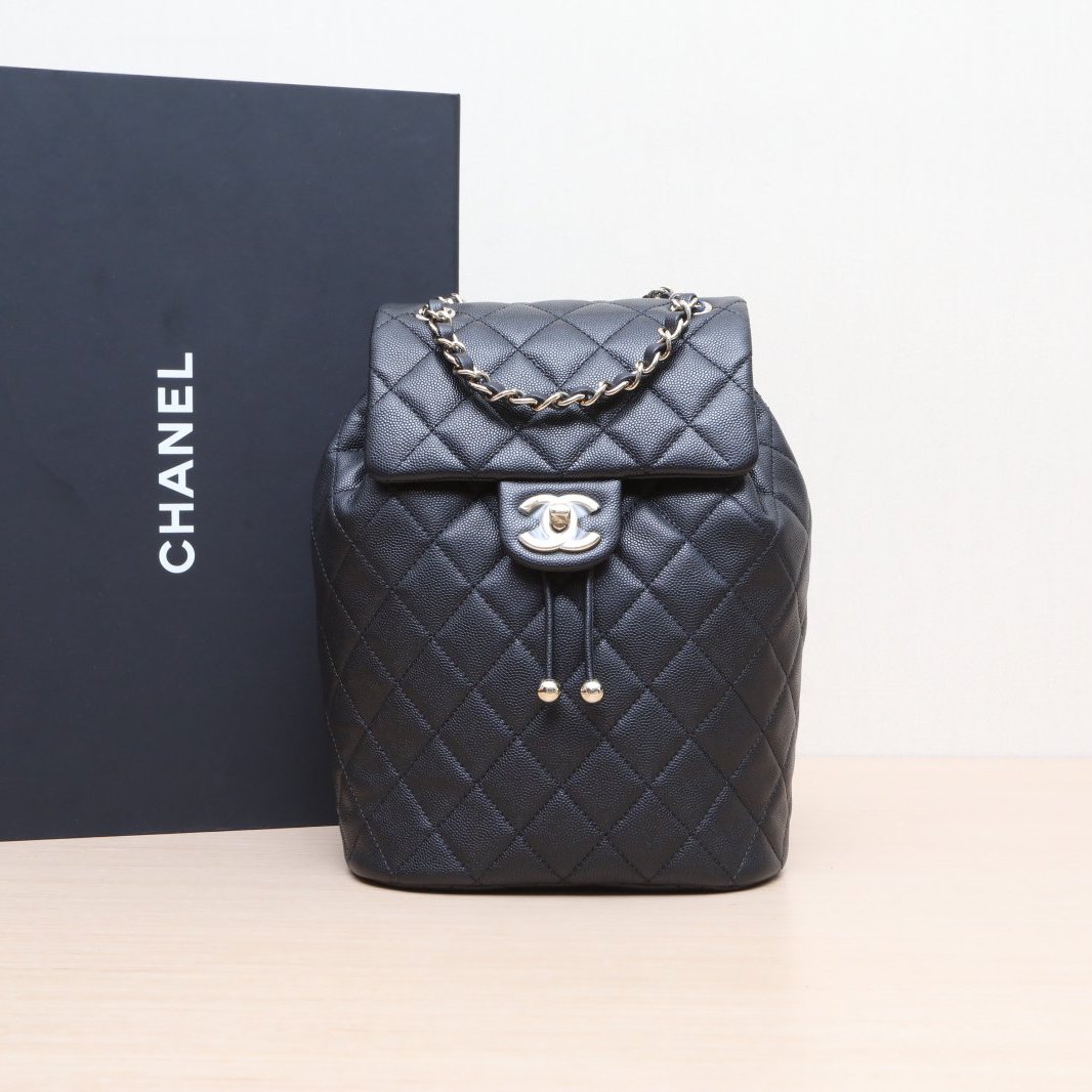 99新 Chanel/香奈儿 小花Jerry 5336900 23S 萨尔茨堡双肩包 中号