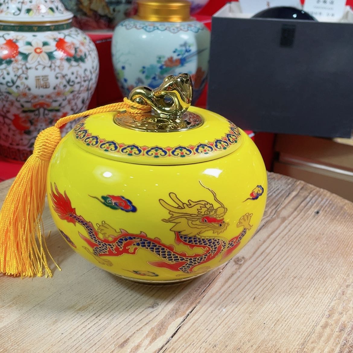 【闪购商品】罐陶瓷茶叶罐密封罐